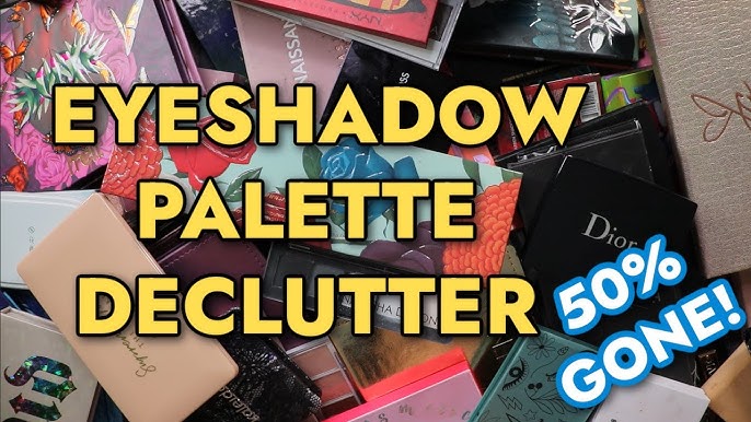 Only Keeping my Favorite Palettes ... MASSIVE DECLUTTER