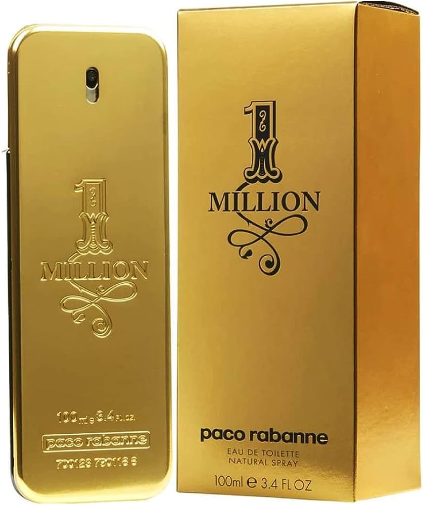 Paco Rabanne 1 Million Eau De Toilette for Men, 100 ml