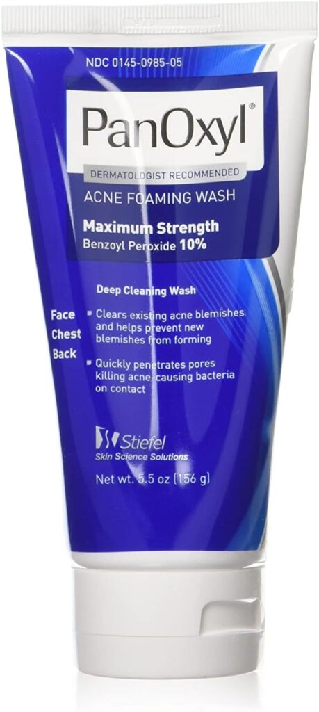PanOxyl Foaming Acne Wash Maximum Strength 5.5 oz