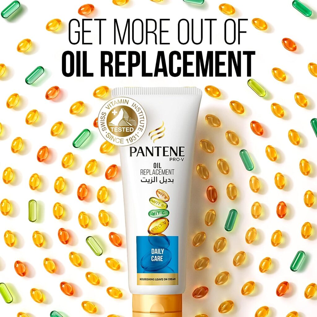 Pantene Pro V Daily Care Oil Replacement For All Hair Types, Leave In Conditioner, 275 Ml