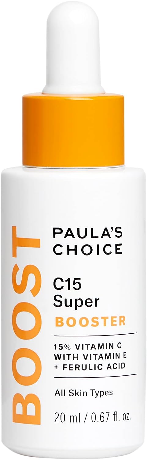 Paulas Choice BOOST C15 Super Booster | 15% Vitamin C with Vitamin E Ferulic Acid | Skin.