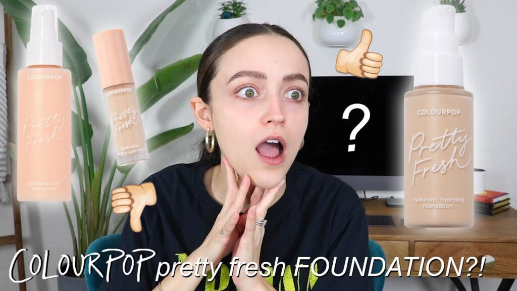 Review and Wear Test of Colourpop Hyaluronic Hydrating Foundation