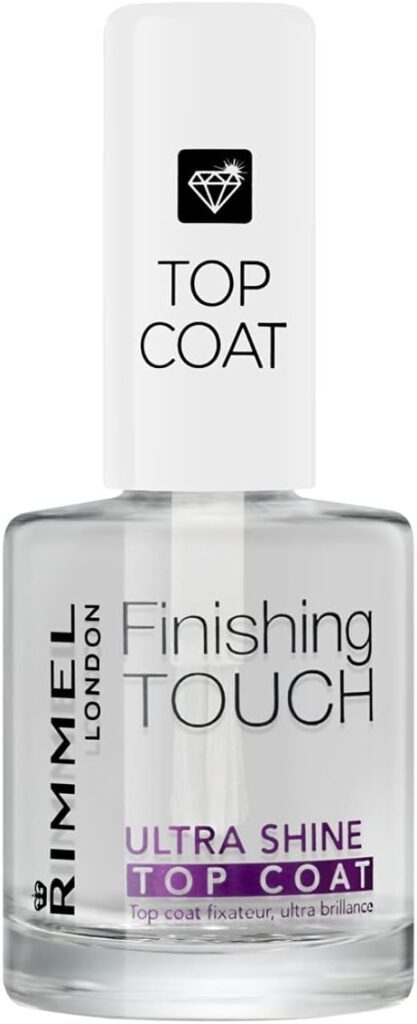 Rimmel London, Finishing Touch Ultra Shine Top Coat Nail Polish, 12ml - 0.4 Fl Oz