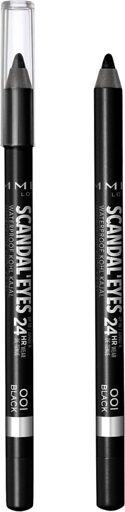 Rimmel London, Soft Kohl Eyeliner pencil, 61 Jet Black, 1.2 g