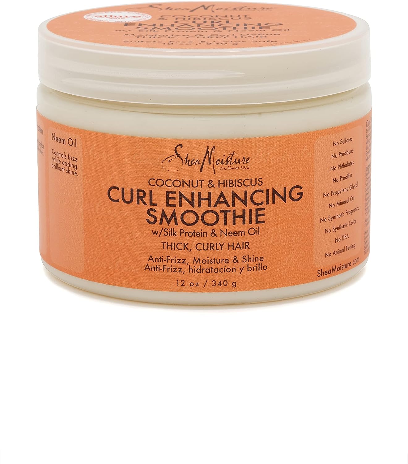Shea Moisture Coconut and Hibiscus Curl Enhancing Smoothie, 340 g