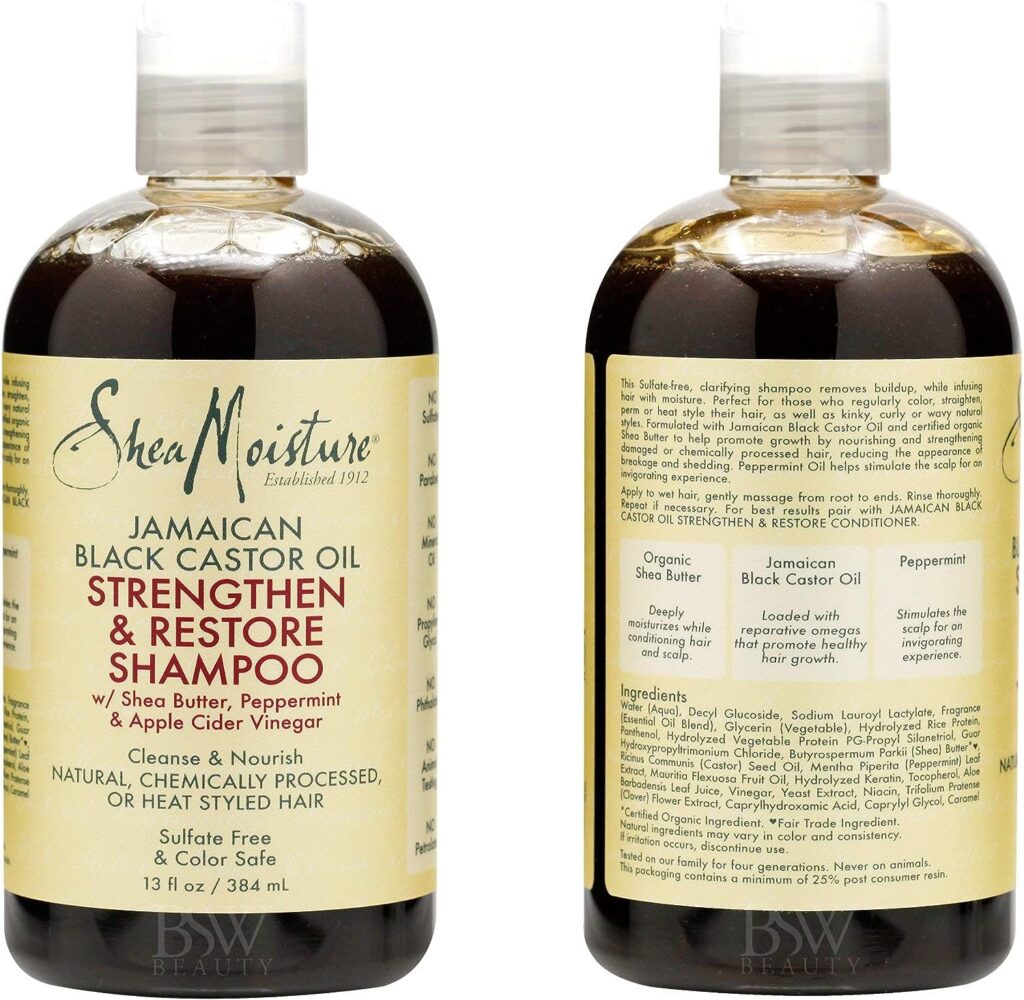 Shea Moisture - Jamaican Black Castor Oil Shampoo Conditioner Set