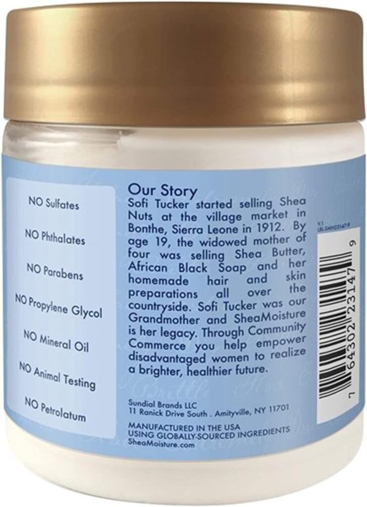 Shea Moisture Manuka Honey Yogurt Hydrate Repair Protein-Strong Treatment, 8 oz