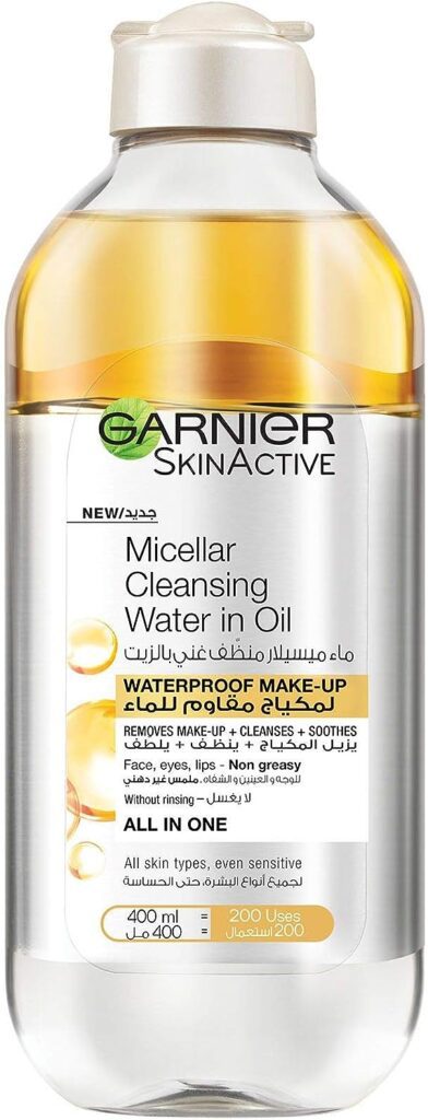 Skinactive Micellar Cleansing Water In Argan Oil 400ml