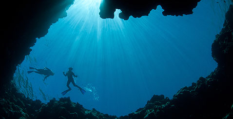 Stylish.ae Stories: Diving Deep Into The Blue Holes Of Bahamas.