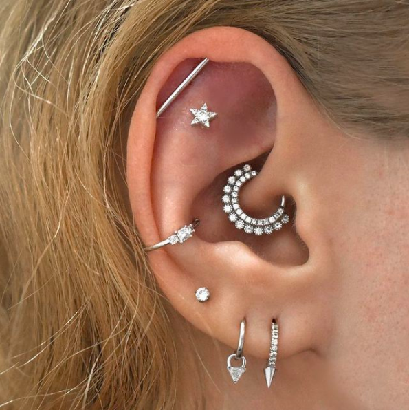 Stylish.aes Ultimate Guide To Ear Piercings: From Lobe To Cartilage