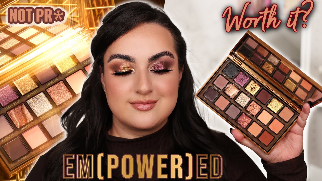 Tatis Makeup Review and Tutorial with Huda Beautys Empowered Palette