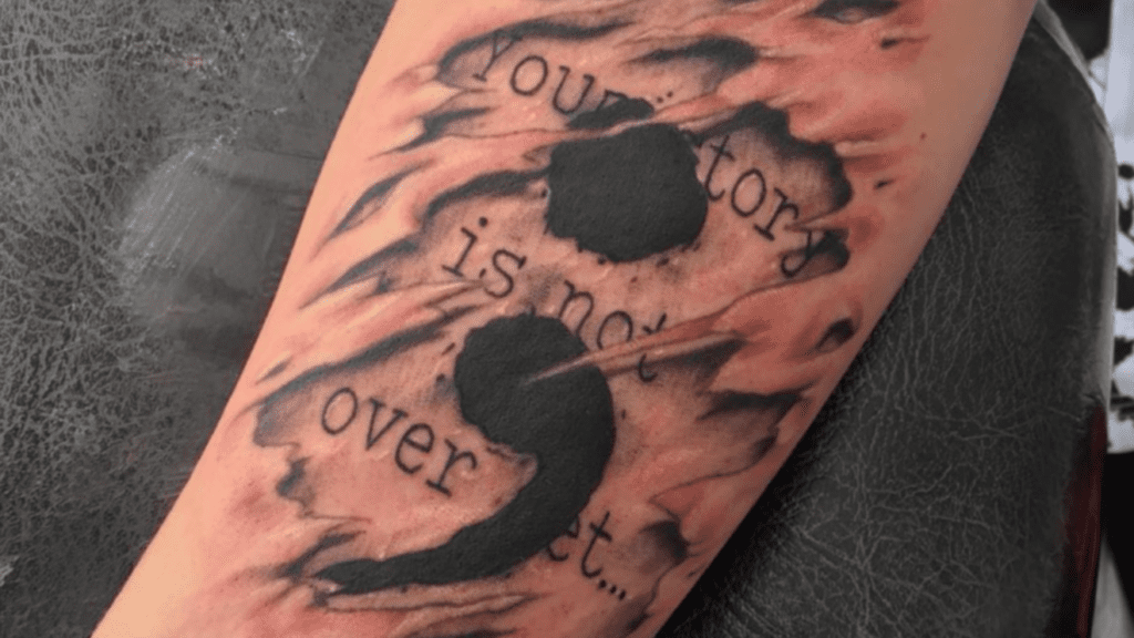 The Meaning Behind Semicolon Tattoos