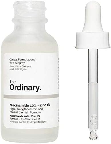 The Ordinary Niacinamide 10% + Zinc 1% 60ml - Reduce the appearance of skin blemishes and congestion