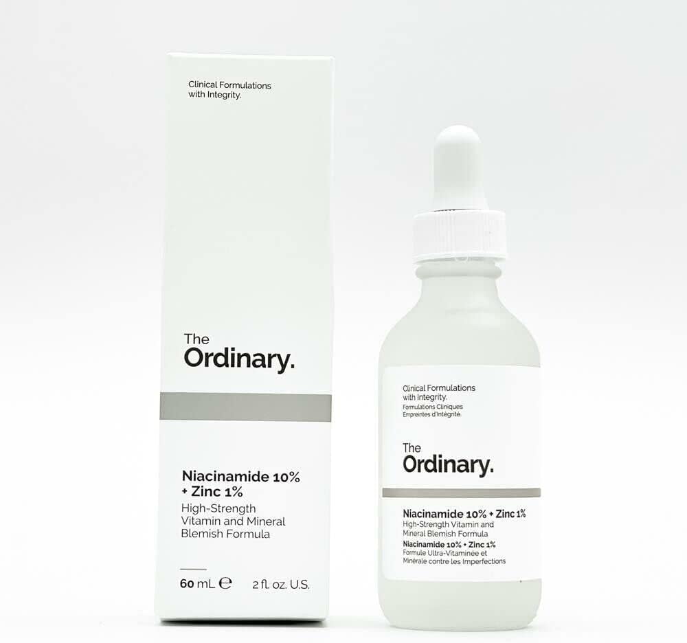 The Ordinary Niacinamide 10% + Zinc 1% 60ml - Reduce the appearance of skin blemishes and congestion