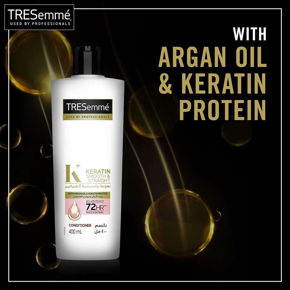 TRESEmmé Conditioner Keratin Smooth and Straight, 400ml