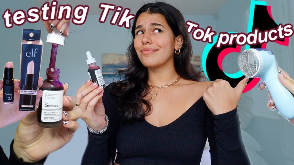 Trying Out Popular TikTok Products: Water-Activated Falsies and High Shine Lip Color Review