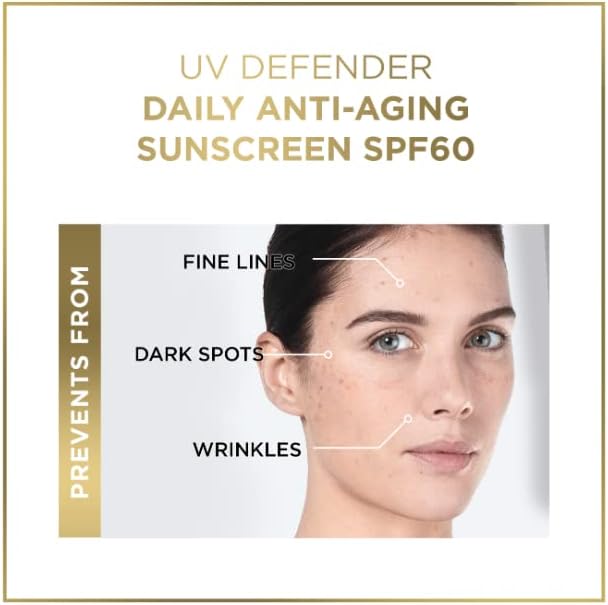UV Defender Moisture Fresh Daily Anti-Ageing Sunscreen SPF 50+ with Hyaluronic Acid 50ml
