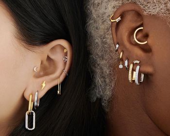 Variations and customization options for industrial piercings