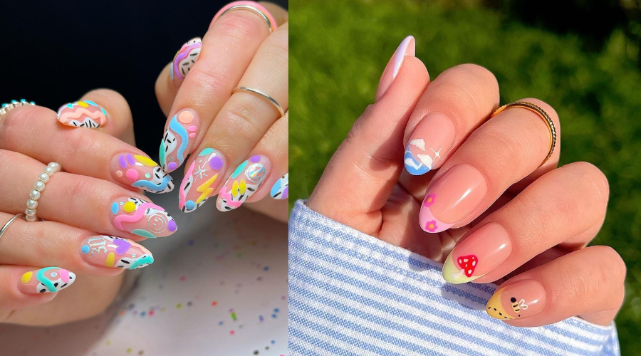 Vintage Vibes: Retro Nail Art Designs Youve Got To Try!