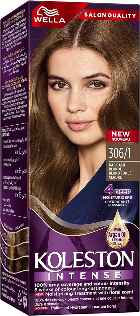 Wella Koleston Intense Hair Color 306/1 Dark Ash Blonde
