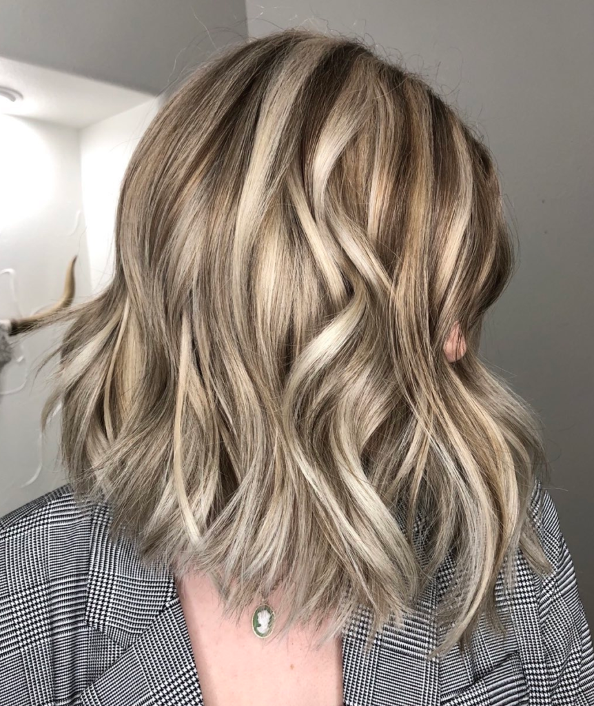 bold and chunky highlights