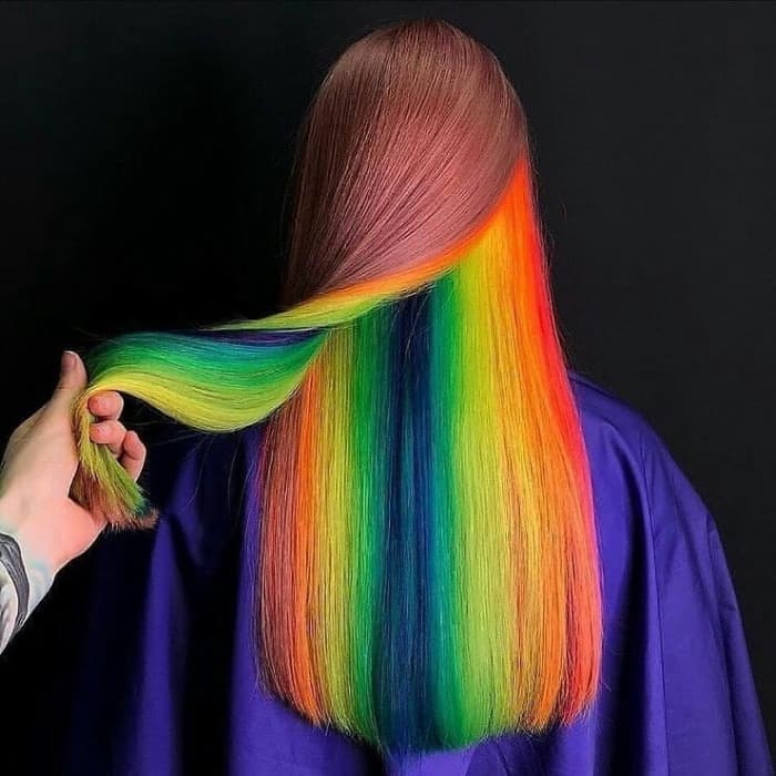 Colorful Streaks: A Peek Into The World Of Hair Stripes And Highlights
