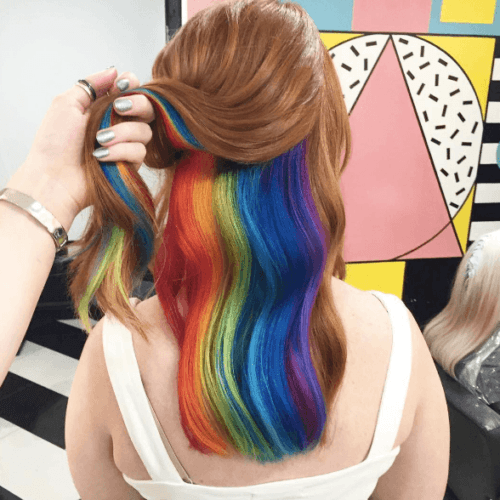 Colorful Streaks: A Peek Into The World Of Hair Stripes And Highlights