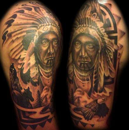Native American Mythology Tattoos