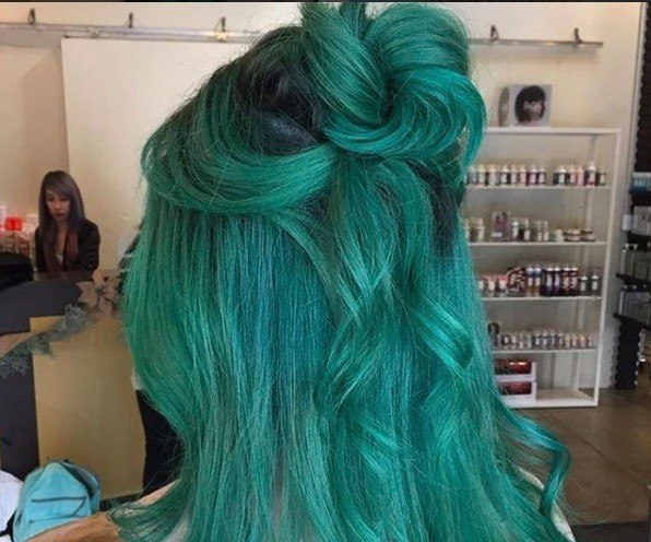 Emerald Hair Color