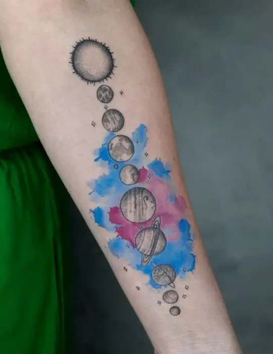 Stellar Skin Art: Exploring Celestial And Space Tattoos