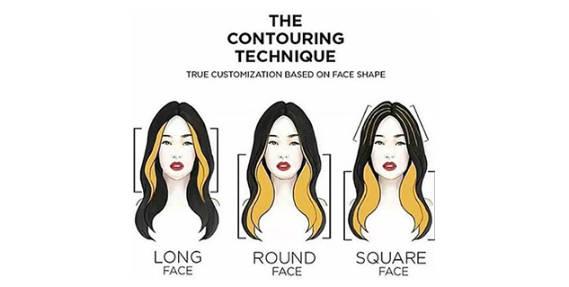 Hair Contouring for Different Face Shapes