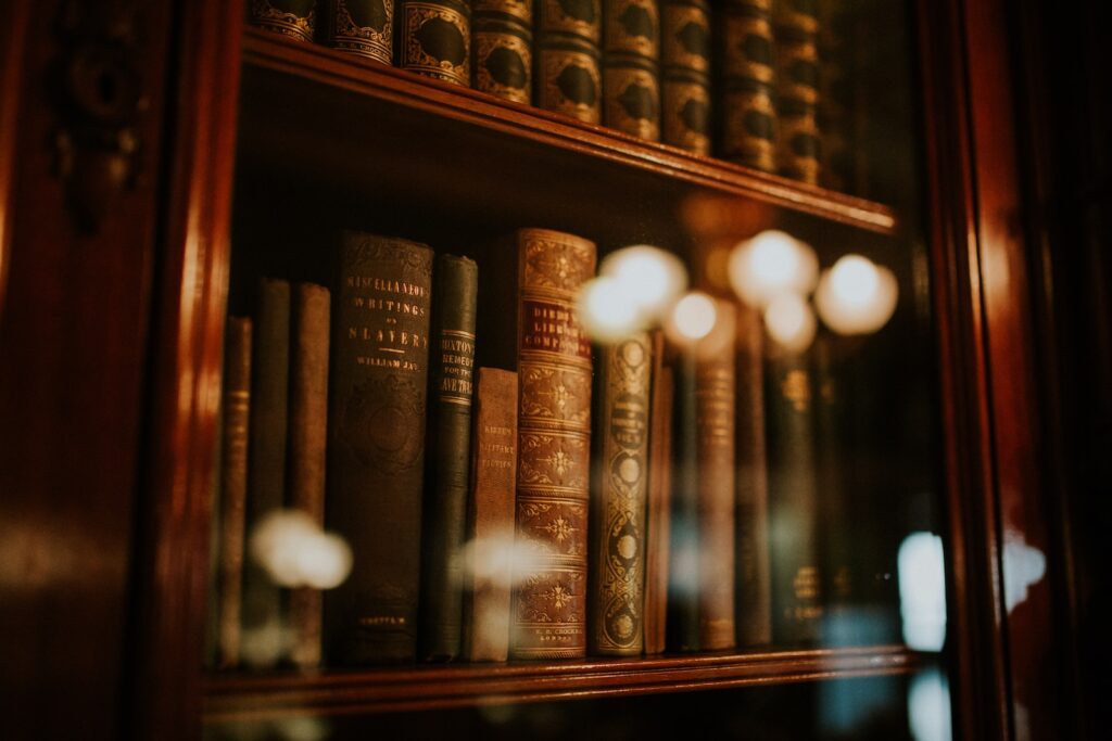 Old Books and Leather