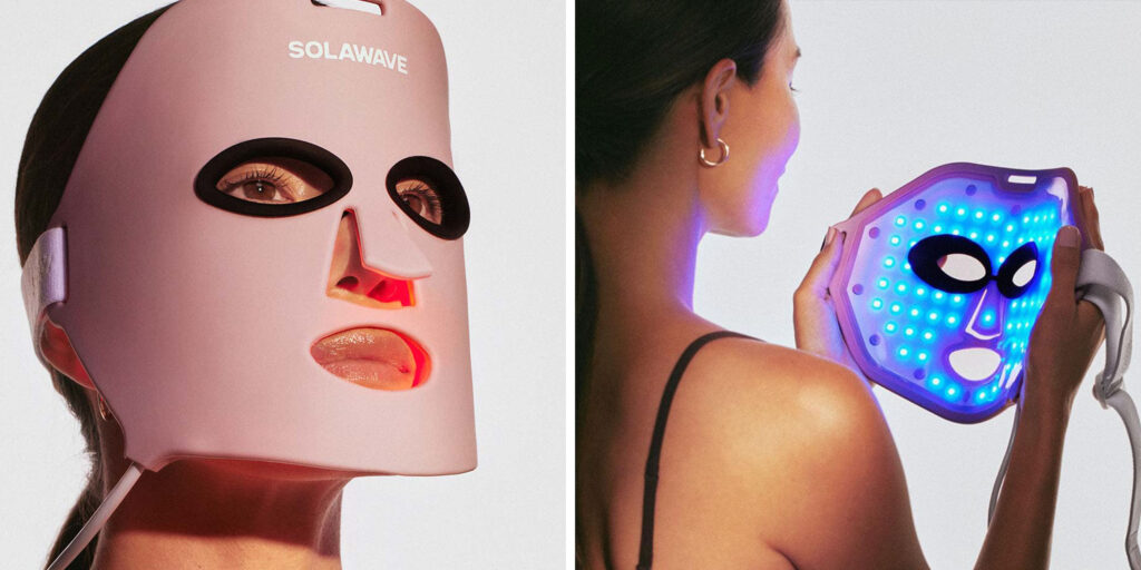 Wrinkle & Bacteria Clearing Light Therapy Mask.